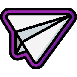 Paper plane icon