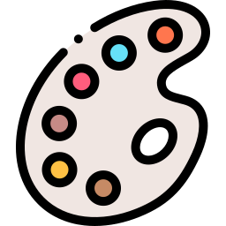 Paint palette icon