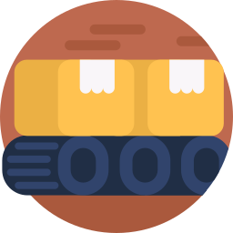 Conveyor belt icon