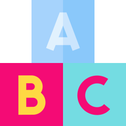 Блок abc иконка