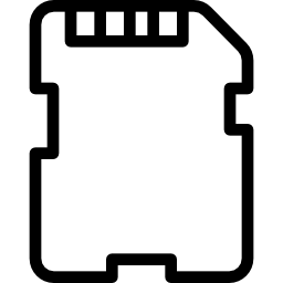 Memory card icon