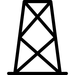 Electric tower icon