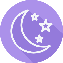 Half moon icon