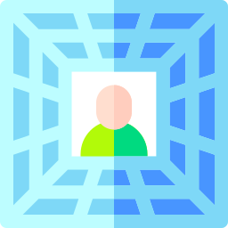 Virtual reality icon