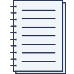 Spring notebook icon