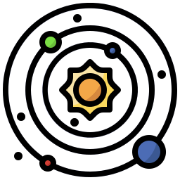 sistema solar Ícone