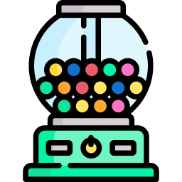 Gumball machine icon