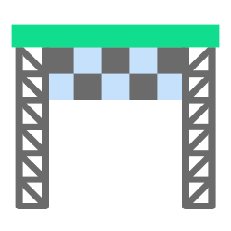 Finish flag icon