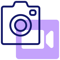 Photo cameras icon