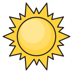 Sun icon