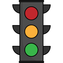 Traffic lights icon