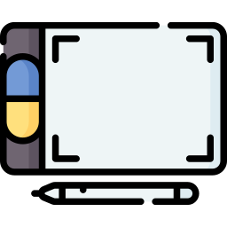 Graphic tablet icon