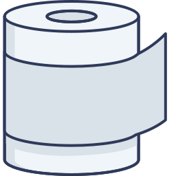 Tissue roll icon