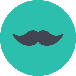 mostache Ícone