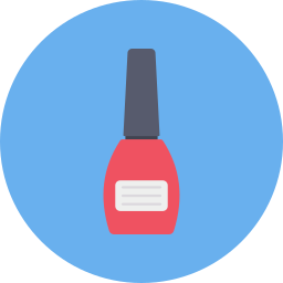 Nail polish bottle icon