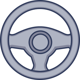 Steering wheel icon