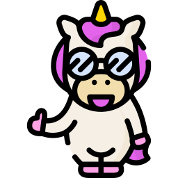 unicorno icona