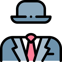 Invisible man icon