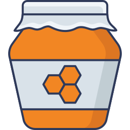 Honey jar icon