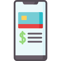 Cashless payment icon