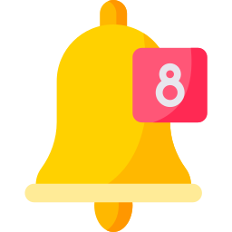 Notification bell icon