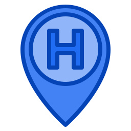 Hotel sign icon