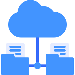 Cloud storage icon