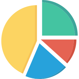 diagramme circulaire Icône