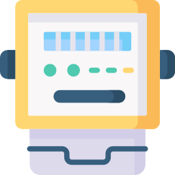 compteur électrique Icône