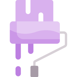 Paint roller icon