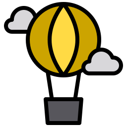 heißluftballon icon