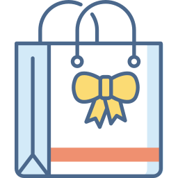 Gift bag icon