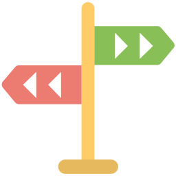 Guidepost icon