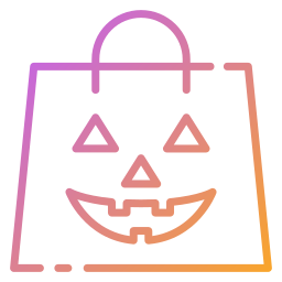 Candy bag icon