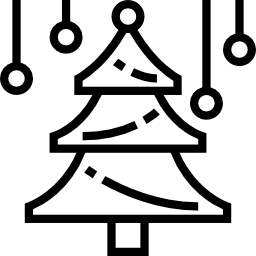 Christmas tree icon