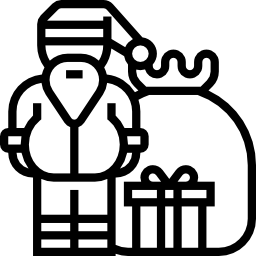 Santa claus icon