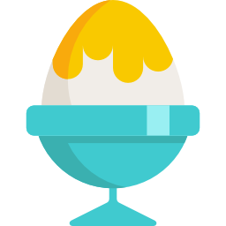 Boiled egg icon