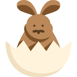 Easter bunny icon