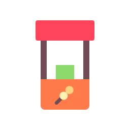 Food stand icon