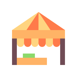 Snack booth icon