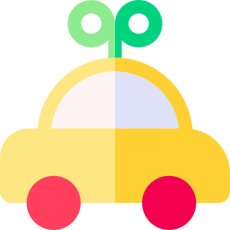 carro de brinquedo Ícone