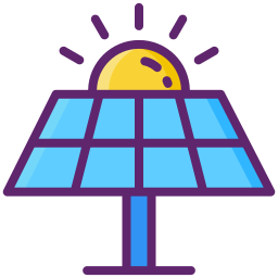 Solar energy icon