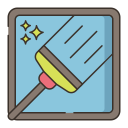 Window cleaning icon