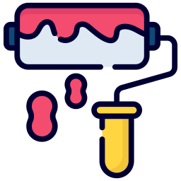 Paint roller icon