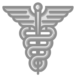 Caduceus sign icon