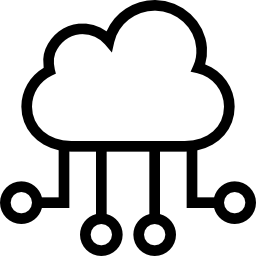 Cloud computing icon