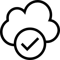 Cloud computing icon