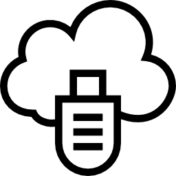 Cloud computing icon