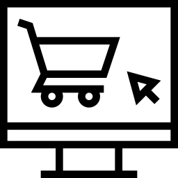 Online shop icon