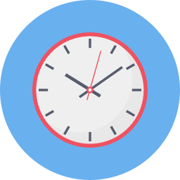 Wall clock icon